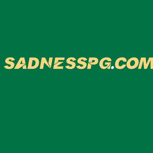 Logo da SADNESSPG